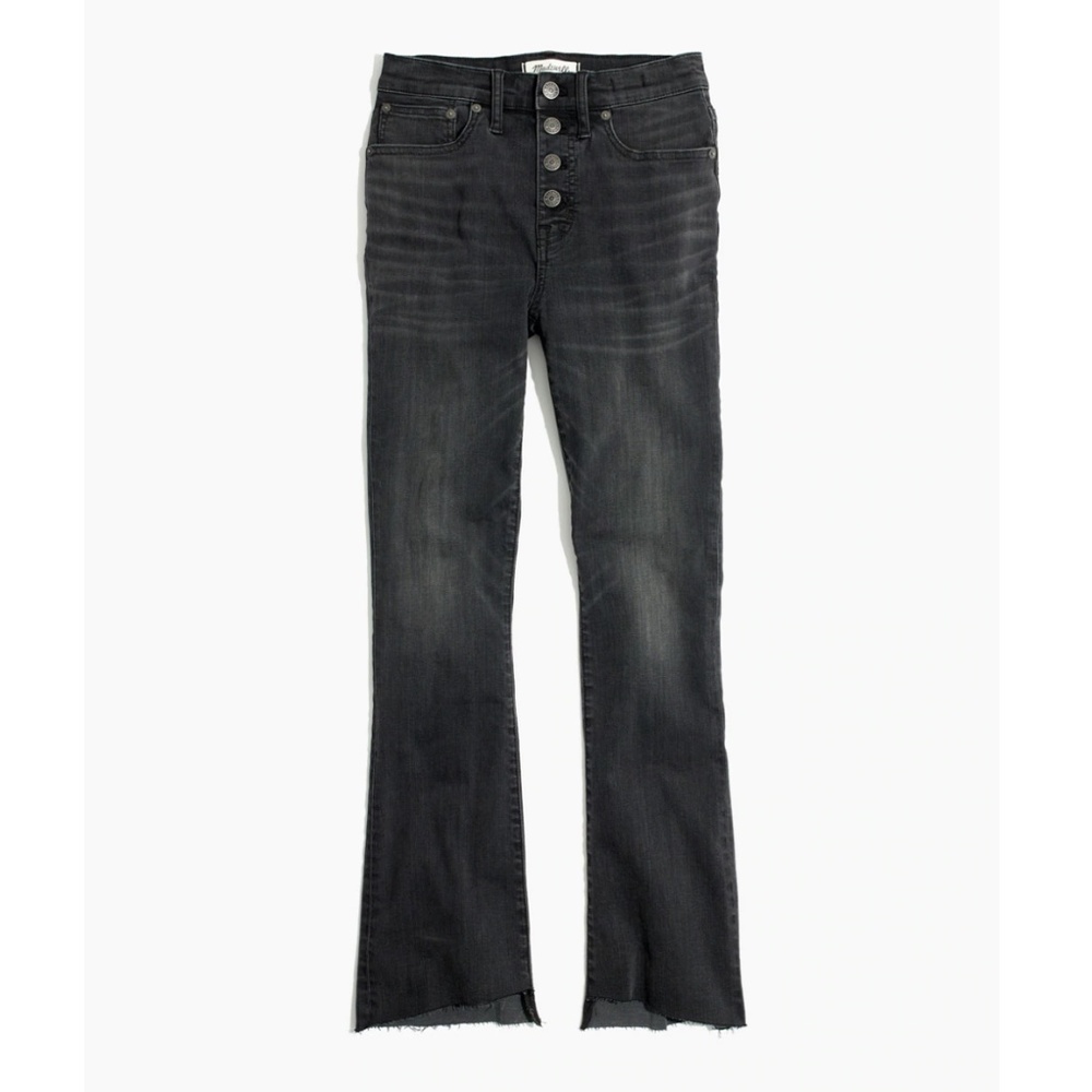 Madewell Cali Demi-Boot Jeans: Asymmetrical Hem